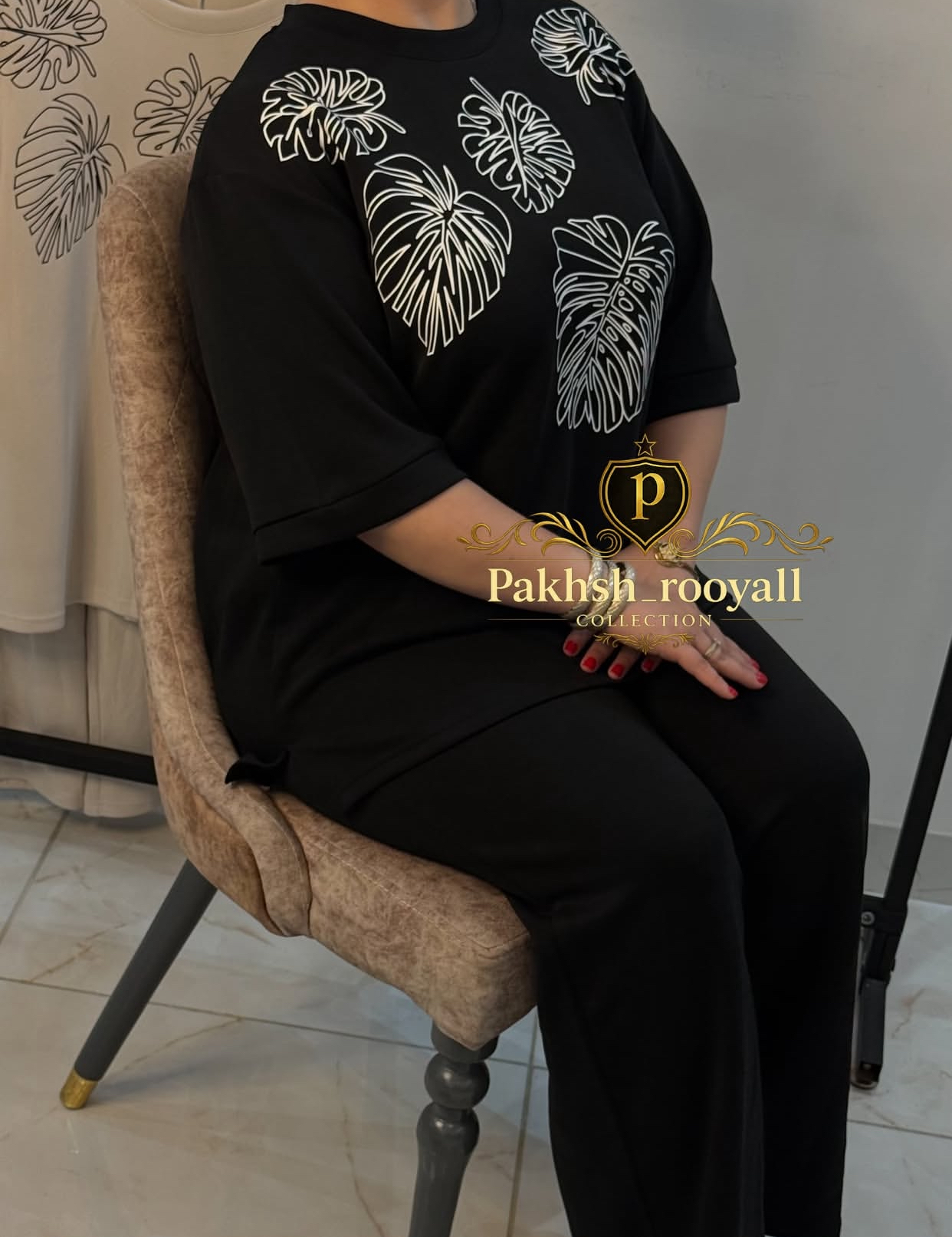 ست بلوز و شلوار زنانه وارداتی اویشو ویکسوز